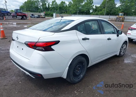 2020 Nissan Versa S Xtronic Cvt from USA, damaged, VIN 3N1CN8DV1LL804434
